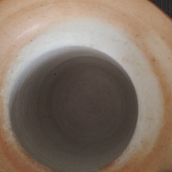 Wheel Thrown Vase Ceramic Pottery by Mason,  Pioneer Pottery Fall Color - Picture 4 of 9